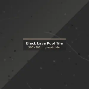 Black Lava Stone Pool Tile installed on an architectural project