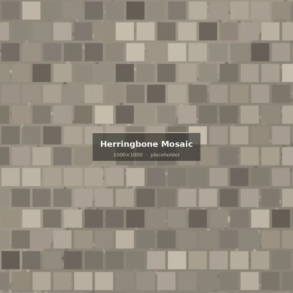 Herringbone Stone Mosaic from Indonesia — main product view
