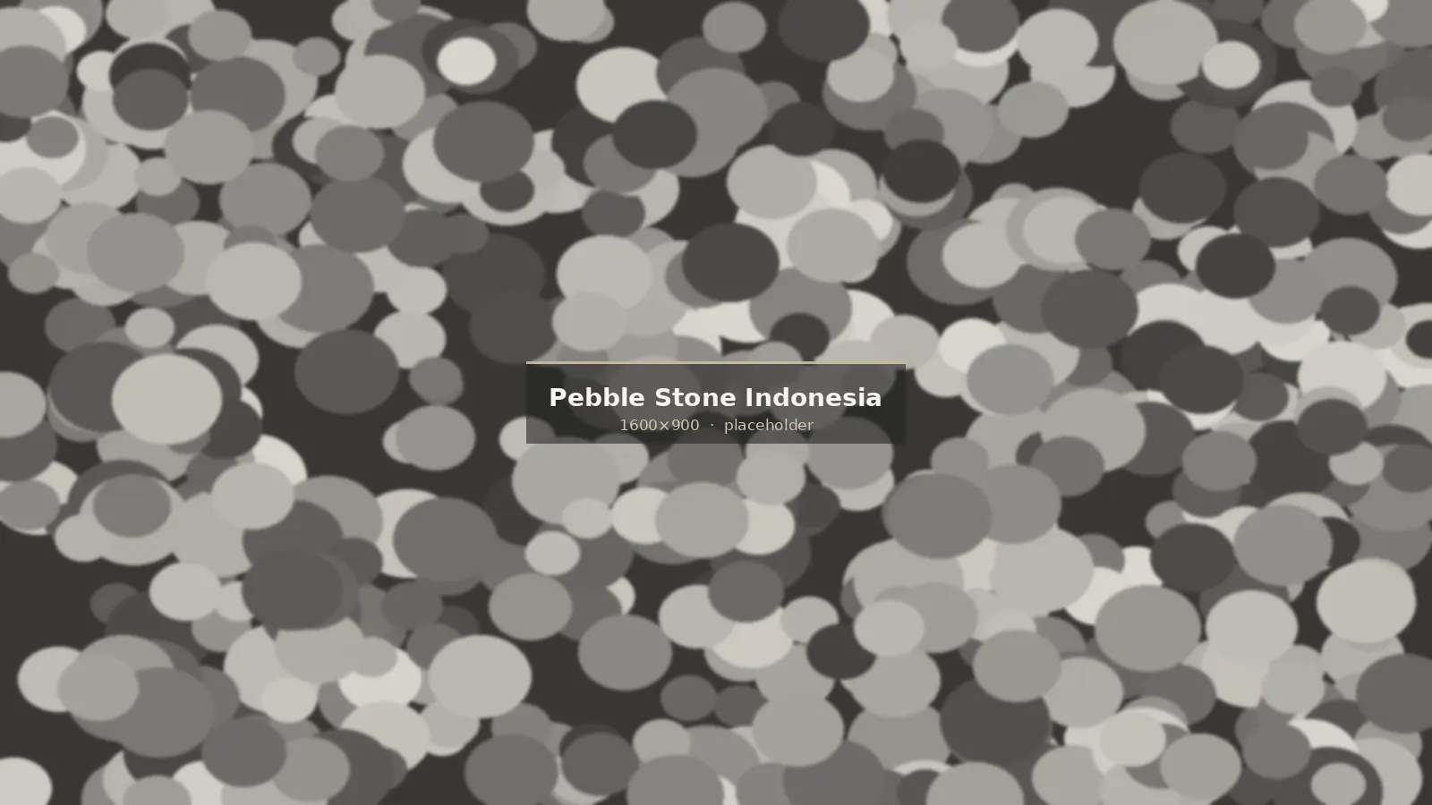Indonesian river pebble stone sorted by colour for landscape and mosaic
