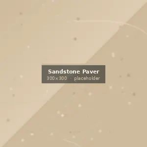 Sandstone Paver surface detail showing finish and stone texture