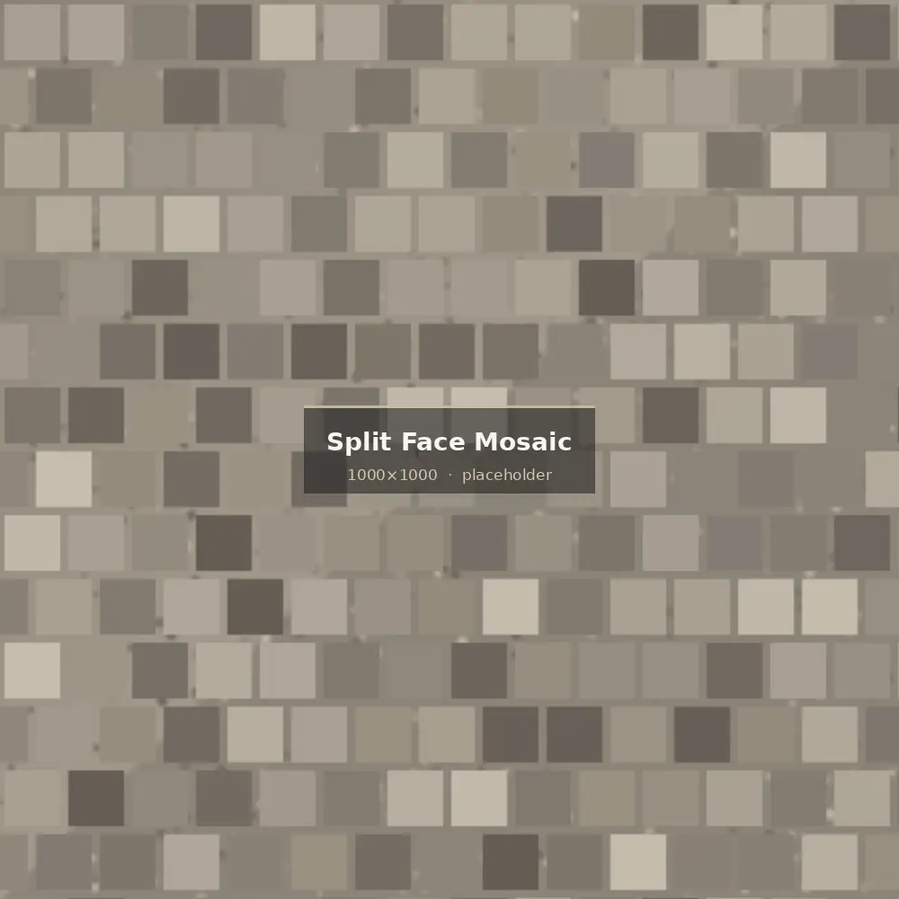 Split Face Stone Mosaic from Indonesia — main product view