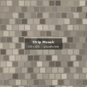 Strip Stone Mosaic export packing in fumigated wooden crates