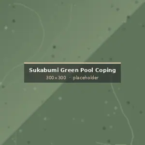 Sukabumi Green Stone Pool Coping export packing in fumigated wooden crates