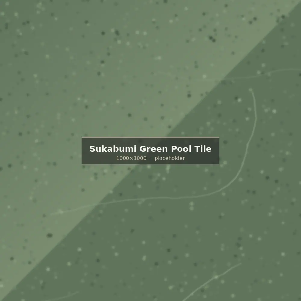 Sukabumi Green Stone Pool Tile from Indonesia — main product view