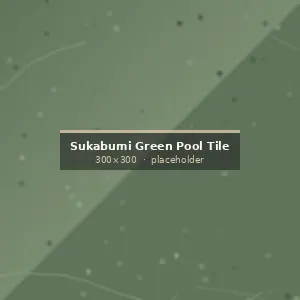 Sukabumi Green Stone Pool Tile export packing in fumigated wooden crates