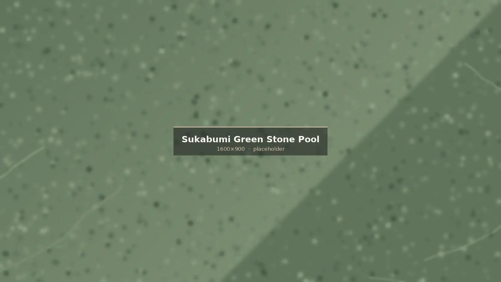 Sukabumi green stone swimming pool tile and coping in a tropical resort pool